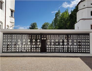 Installazione artistica nell’Abbazia di Montemaria