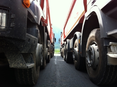 Prove di carico sui ponti di 10 strade provinciali con veicoli pesanti a pieno carico (FOTO: USP)