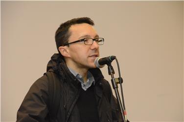 L'assessore Tommasini nel corso del suo intervento