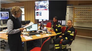 La Centrale della Protezione Civile essendo dotata di sismografi ha la situazione sotto controllo: ogni evento sismico viene già registrato e monitorato (Foto: Agenzia Protezione Civile)