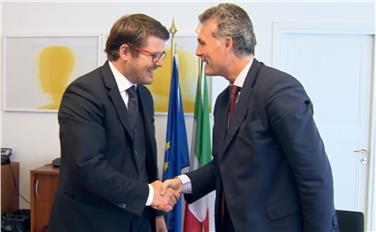 Ausserdorfer (a sin.) e Tinagli