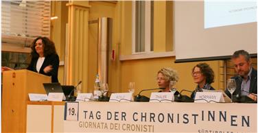 Si è svolta oggi, venrdì 11 novembre, a Palazzo Widmann a Bolzano la 19a Giornata dei Cronisti (Foto: USP/R.Clara)