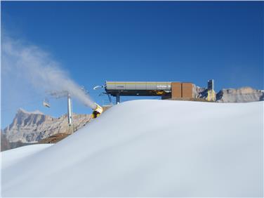 In Alta Badia a Corvara al posto della seggiovia quadriposto “La Fraina” è stata costruita una innovativa seggiovia a sei posti ad ammorsamento automatico (Foto: USP/Ufficio Funivie)