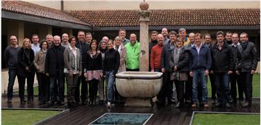 La delegazione del Distretto dell'Alto Palatinato in visita ad alcune strutture della formazione professionale provinciale