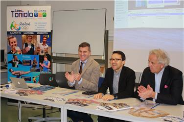 Firma della convenzione tra il Liceo Toniolo ed il Neruda Volley