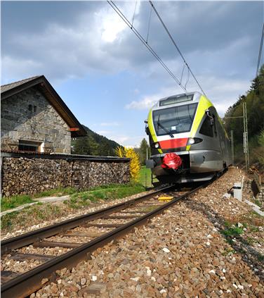 Grazie alla variante Val di Riga, la linea della Pusteria sarà collegata direttamente con quella del Brennero (Foto USP)