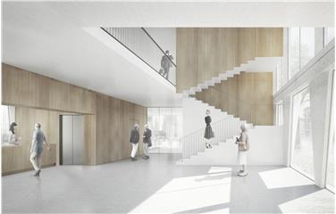 Nuova sede Distretto socio-sanitario Oltrisarco/Aslago - rendering 3