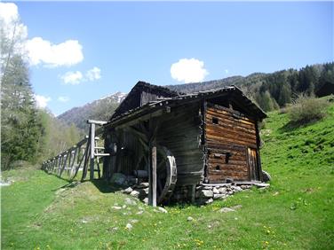 Il progetto "'s Terner Schmelzpfandl" del Consorzio turistico di Terento sulla cultura contadina vincitore all'edizione di 2 anni fa. Un tipico mulino