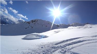 Nuovo collegamento sciistico Belpiano-Alpe della Muta in val Venosta (Foto Haideralm)