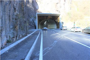 Aperta al traffico la nuova strada per Sarentino (Foto USP)