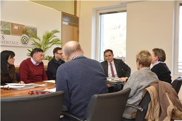 L'incontro dell'assessore Theiner con i sindacati