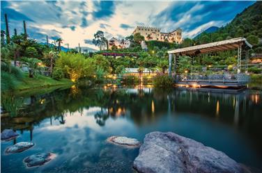 Un'immagine dei Giardini di Castel Trauttmansdorff