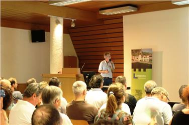 Markus Kelderer, uno dei relatori del Centro Laimburg. Foto ©Centro sperimentazione Laimburg