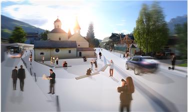 Il progetto prevede anche di ampliare lo spazio per la cappella del Santo Sepolcro