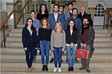 I rappresentanti della Consulta giovani in lingua italiana Foto Usp Rc