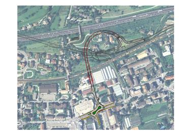 Proseguono i lavori per lo svincolo di Bressanone centro Foto : Rip Infrastrutture