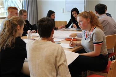 Workshop e piccoli gruppi di lavoro per i ragazzi (Foto USP/Euregio)